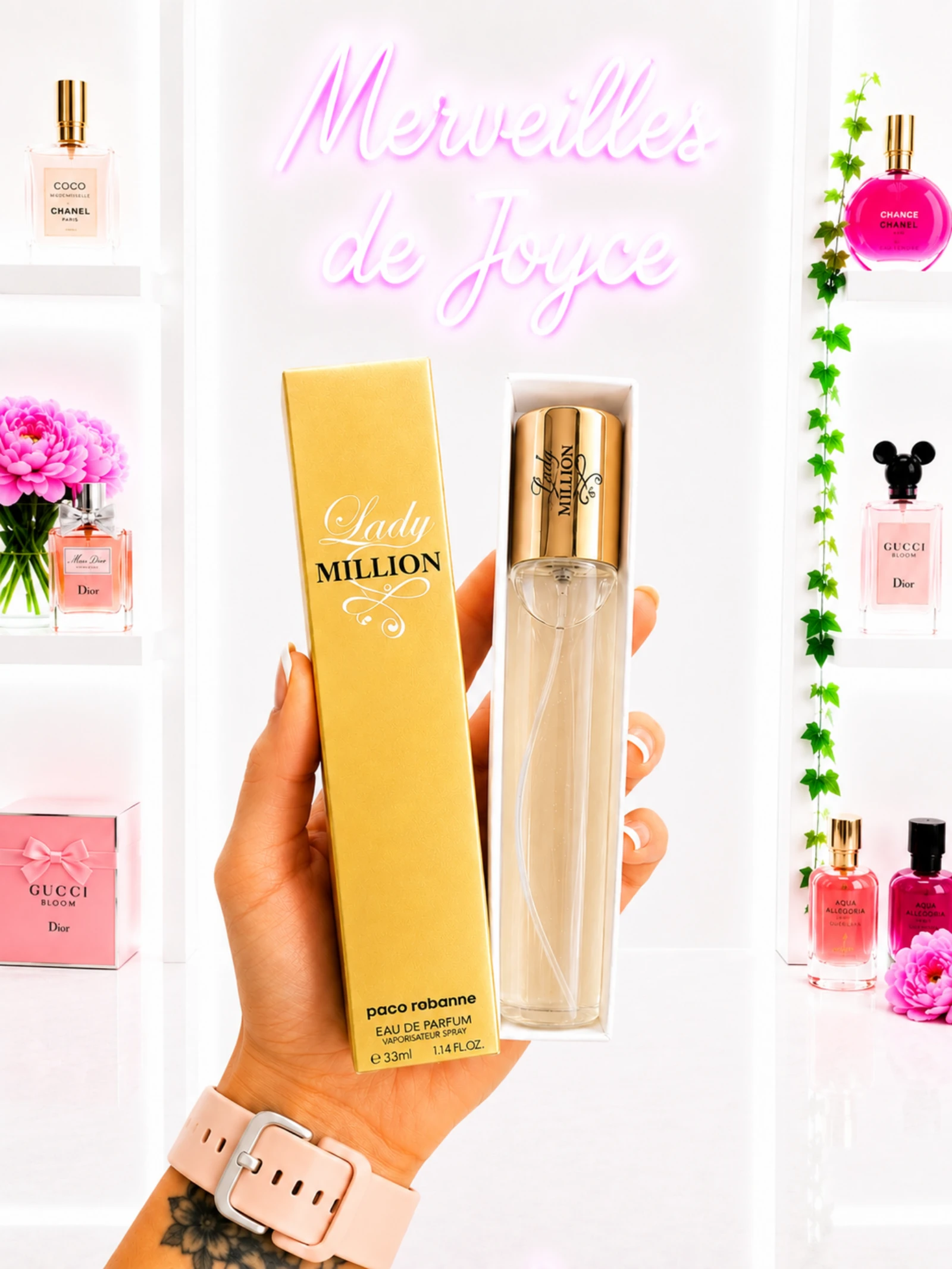 💛 Lady Million – Paco Rabanne – Eau de Parfum 33 ml | Parfum Femme
